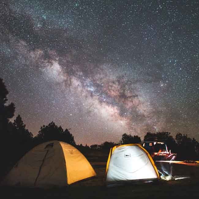 Night camping gears